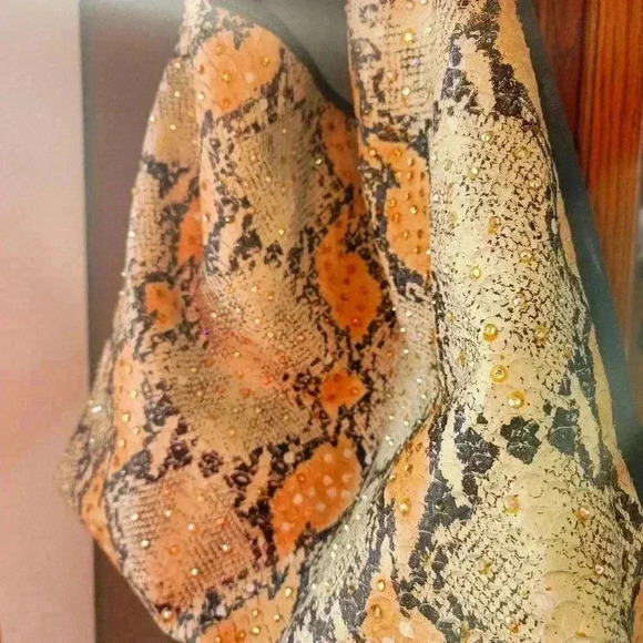 Double J Saddlery Tote bag with python print - Picture 9 of 13